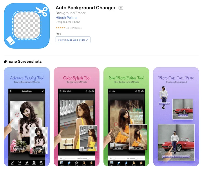 Background Changer App Auto Background Changer 8 migliori app (gratuite!) per cambiare lo sfondo di una foto (Top Picks 2022)