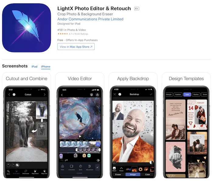 Background Changer App LightX 8 migliori app (gratuite!) per cambiare lo sfondo di una foto (Top Picks 2022)